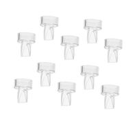 Abaodam 10Pcs Duckbill Valves for Breast Milk Pump Parts Safe and Comfortable Design for Milk Collection Compatible with Various Pumps