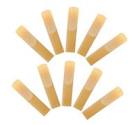 Abaodam 10Pcs Eb Alto Saxophone Reeds Replacement Durable Saxophone Accessory Easy to Install Suitable for Beginners and Professionals Fine Craftsmanship Strength