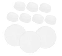 Abaodam 10pcs Flute Hole Plug Silicone Open Hole Plugs Flute Key Covers Repair Parts for Musical Instrument Supplies Key Cover for Accessory