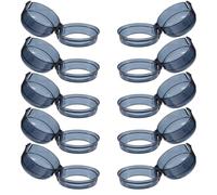 Abaodam 10pcs Gas Stove Knob Covers Safety Stove Locks Lightweight Compact Protection for Gas Cooker Knobs Preventing Accidents from Fire Burn