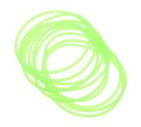 Abaodam 10pcs Glow Dark Silicone Bracelets Flexible Neon Wristbands Party Bands Comfortable Stretchy Friend Bracelets for Wrist