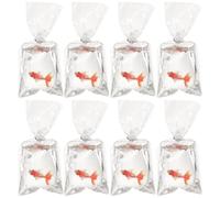 Abaodam 10pcs Goldfish Charms Earrings Charms Delicate Resin Plastic Creative Appearance Goldfish in The Water Bag Not Easy to Deform Convenient to Store Jewelry Making Crafts