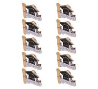 Abaodam 10pcs Graduation Cap Enamel Lapel Pin Inspirational Diploma Charm Pin Cute Stylish Zinc Alloy Metal Badges Lasting Keepsake Graduate Clothes College Graduation Party Favors