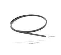 Abaodam 10pcs Guitar Binding Strips Abs Material Edging Trims Protective Inlay for Acoustic Classical Guitars Black Decorative Purfling