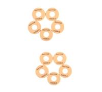 Abaodam 10pcs Guitar Switch Replacement Rhythm Treble Washer Toggle Plate Treble Ring Electric Guitar Accessory