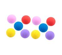 Abaodam 10Pcs Indoor Practice Balls for Golf Training and Playing Soft EVA Elastic Training Balls with Bright Colors for Safe Home and Outdoor Use Random Color