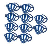 Abaodam 10pcs Innovative Multi-function Feeder Fruit Vegetable Egg Holder for Small Birds Parrots Songbirds Cage Accessory Easy to Clean