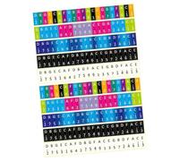 Abaodam 10pcs Key Kalimba Thumbs Piano Decals Beginner Stickers for Note Stickers for Thumb Piano for Music and Beginners