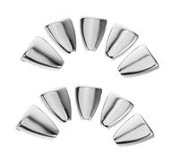 Abaodam 10pcs Metal Drum Claw Hooks for Bass Drum and Triangle Clamps with Compatibility