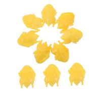 Abaodam 10pcs Miniature Fake Cooked Duck Models Realistic Simulated Roast Meat for Dollhouse Decor Halloween Thanksgiving Feast Micro Landscape Accessory