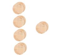 Abaodam 10pcs Natural Wood Newborn Sign Hospital Girl Birth Announcement Milestone Card Personalised