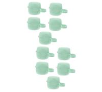 Abaodam 10pcs Pacifier Storage Containers Bibs Dummies Months Newborn Dummy Holder Box