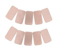 Abaodam 10pcs Parrot Training Food Box Sliding Lid Portable Bird Feeder for Parakeets Cockatiels Budgies Precise Food Dispensing Compact Container for Bird Feeding and Training