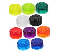 Abaodam 10pcs Plastic Guitar Footswitch Toppers Foot Cap for Guitar Effects Pedal Part Footswitch Topper Effect Pedal Caps