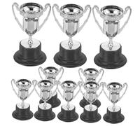 Abaodam 10pcs Plastic Trophy Award for Mini Winner Trophies for Sports Games Competitions Prizes and Family Reunion gifts for for for for for for Decorative Honor Awards