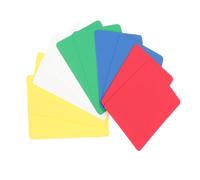 Abaodam 10pcs Poker Dealing Tool Set for Game Table Portable Poker Pressing Cards Dustproof Lid for Enthusiasts and Card Games