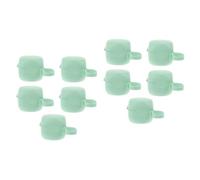 Abaodam 10pcs Portable Pacifier Holder Cases Storage Box for Pacifiers and Lightweight Multi-Purpose Organizers for Travel and Home Use for Parents