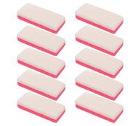 Abaodam 10pcs Pumice Foot Scrubber, Double-Sided Foot Polishing Stone, Foot Care Tool for Dead Skin and Cracked Heel, for Home and Travel