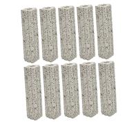 Abaodam 10pcs Quartz Bio Filter Media for Fish Tank and Pond Filtration, Small Polygonal Nitrifying Bacteria House for Aquarium Water Cleaning and Reusable Filtration Accessories