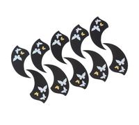 Abaodam 10pcs Self-adhesive Ukulele Pickguard Sticker Protective Fretboard Stickers for Ukulele Accessories