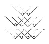 Abaodam 10Pcs Shape Steel Pruner Springs for Hand Pruners Easy to Install Replacement Parts for Garden Trimmers Durable and Practical Spring Accessories for Secateurs