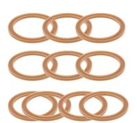 Abaodam 10pcs Silicone Gasket Sealing Rings for Bottle Lid Replacement, Leakproof Insulated Container Seal Rings, Elastic Silicone Seal for Milk Bottle Accessories