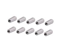 Abaodam 10pcs Silver Metal Guitar Toggle Tip Knobs 3 Way Switch Caps for Electric Guitar Accessories Uk