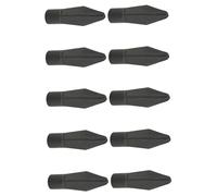 Abaodam 10pcs Soft Rubber Arrowheads for Tips for Practice and Training Childsafe Flexible Rubber Arrow Heads for Outdoor Throwing Games and Target Shooting