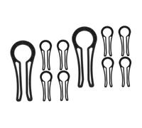 Abaodam 10pcs Stove Knob Locks Gas Stove Knob Covers Safety Lock for Kitchen Boy Girl Protection Prevent Accidental Gas Operation