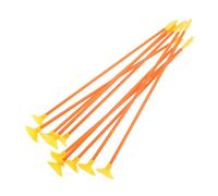Abaodam 10Pcs Suction Cup Arrows for Archery Durable Plastic Replacement Arrows for Target Practice Enhances Coordination Skill Development