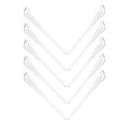 Abaodam 10pcs Temple Tips for Eyeglass Slip Glasses Ear Grip Pieces Tube Sleeve Replacement Stop Eyeglasses Slipping Down Nose