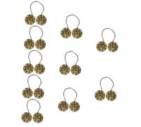 Abaodam 10pcs Tibetan Buddhism Cymbal Bell Yoga Meditation Bell Small Percussion Instrument Cymbals Percussion Instrument for Relaxation and Sound Healing