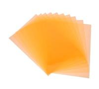 Abaodam 10pcs Transparent Color Correction Light Diffuser Film for Photography Supplies Portable Teaching Prop High Transparency Versatile for Presentations and Document Covers