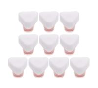 Abaodam 10pcs Triangular Sponge Shoe Polish Applicators for Deep Cleaning and Reaching Edges and Corners, Soft Sponge Material for Shoe Care and Stain Removal
