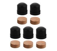 Abaodam 10pcs Trumpet and Trombone Repair Kit with Valve Water Key Cork Pads, Brass Valve Bumpers, Rubber End Bumpers, and Support Pads for Wind Instrument Accessories