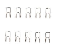 Abaodam 10pcs Trumpet Watergate Key Springs Set Black Middle Horn Drain Clique Fittings Trumpet Watergate Key Accessories for Brass Instrument Maintenance