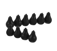 Abaodam 10pcs Tungsten Fishing Beads for Carp Fishing Portable Buffer Beads for Fly Tying Precision Weight Design for Enhanced Stability Success Rate