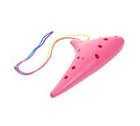 Abaodam 12 Hole Ocarina for Beginners Alto Ocarina Musical Instrument in Random Color for Children and Performance Practice