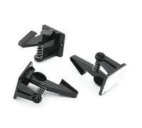 Abaodam 12 Pairs Child Proof Latches and Safety Cabinet Locks for Kids, Black Baby Protective Drawer Locks with Sticky Adhesive, Childproofing Set for Baby Safety in Home Cabinets