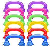 Abaodam 12 Pcs Colorful Whisper Phones Set, Abs Plastic Old Telephone for Speech Therapy and Reading Practice, Pretend Play Phones for Boys
