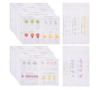 Abaodam 12 Sheets Assorted Colour Paper Cupcake Piping Drawings for Pastry and Dessert Decorating Practice Tools Lightweight DIY Cake Decorating Supplies