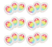 Abaodam 120pcs Craft Plush Toys Eyes: Realistic Eyeballs Decorations - Plastic Safety Eyes For Stuffed Animals Crochet Dolls Plush Toys