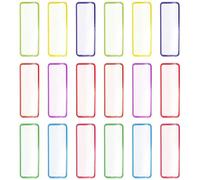 Abaodam 120pcs Magnetic Dry Erase Labels Magnet Labeling Strips 3.2x1.2 Paper Magnet No Drilling Or Adhesive Required Protects Surfaces for Classroom Lockers