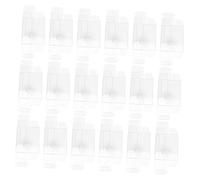 Abaodam 120pcs Transparent Toy Car Display Storage Box Mini Toy Organizer Protective Packaging Shells for Home Office and Utility Room Use