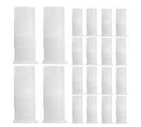 Abaodam 120pcs White Abs Plastic Squeaker Inserts for Dog and Toy Repairs with Versatile Design and Squeaking Sound, for DIY Projects and Toy Replacement