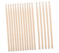 Abaodam 12pairs Portable Lightweight Drumsticks Maple Wooden Drum Sticks Drum Stick Replacements