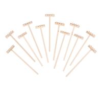 Abaodam 12pcs Bamboo Zen Garden Rake Sand Smoothing Mini Tool