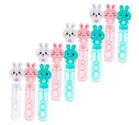 Abaodam 12pcs Bunny Bubble Maker Wands Bubble Blowing Plaything for Safe Ergonomic Grip for Outdoor Fun and Party Games