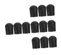 Abaodam 12pcs Cello Endpin Tips Rubber Endpin Caps Cello End Stoppers Musical Instrument Accessories for Players
