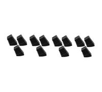 Abaodam 12pcs Drum Rubber Feet for Drum Rack Non-slip Leg Protectors Kit Stand Mat Replacement Feet for Stand Pad